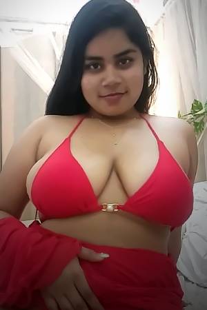 Red Bikini - Amesha - Premium App Video