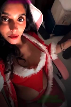 Christmas Live - Thea Dsuuza - Onlyfans Live