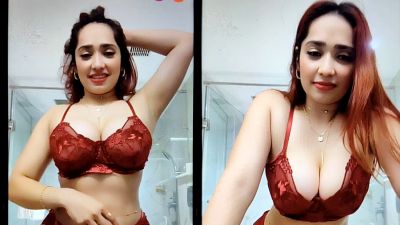 15 Nov 2024 Live In Red Lingerie - Aditi Misty - Live Show